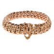 Bijoux anciens - Bracelet vintage maille américaine