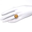 Bijoux anciens - Bague citrine vintage