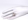 Bijoux anciens - Bague ancienne marquise diamants