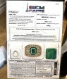 Bijoux récents - Bague jonc émeraude et diamants