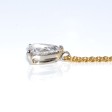 Bijoux anciens - Pendentif diamant poire 1ct