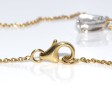 Bijoux anciens - Pendentif diamant poire 1ct