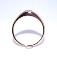 Bijoux anciens - Bague jonc diamant 