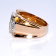 Bijoux anciens - Bague Tank diamants