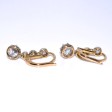 Bijoux anciens - Boucles d'oreilles diamants 