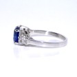 Bijoux récents - Bague saphir et diamants