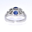 Bijoux récents - Bague saphir et diamants