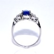 Bijoux récents - Bague saphir et diamants
