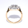 Bagues de fiançailles - Bague Pompadour diamants 