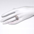 Bagues de fiançailles - Bague Pompadour diamants 