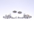 Bijoux anciens - Boucles d'oreilles diamant poire