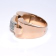 Bijoux anciens - Bague Tank diamants 