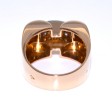 Bijoux anciens - Bague Tank diamants 