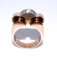 Bijoux anciens - Bague Tank diamants 