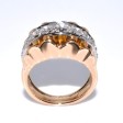 Bijoux anciens - Bague Tank diamants 