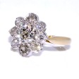 Bijoux récents - Bague Pompadour diamants 
