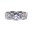 Bijoux récents - Bague trilogie diamants 