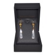 Bijoux anciens - Boucles d'oreilles pendantes anciennes