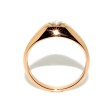Bijoux anciens - Bague jonc diamant 