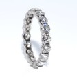Bijoux récents - Alliance américaine diamants - Env. 2,70 carats