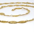 Bijoux anciens - Long sautoir ancien en or jaune