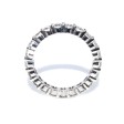 Bijoux récents - Alliance américaine diamants - Env. 3,00 carats