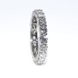 Bijoux récents - Alliance américaine diamants - Env. 3,00 carats