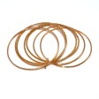 Bijoux anciens - Bracelet semainier 7 joncs vintage