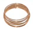 Bijoux anciens - Bracelet semainier 7 joncs vintage