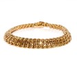 Bijoux anciens - Bracelet vintage maille américaine