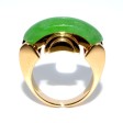 Bijoux anciens - Bague Tank Jade