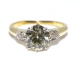 Bijoux Récents - Bague solitaire diamant 1,76 carat