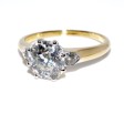 Bijoux Récents - Bague solitaire diamant 1,84 carat