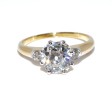 Bijoux Récents - Bague solitaire diamant 1,84 carat