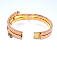Bijoux anciens - Bracelet jonc diamants et rubis
