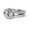 Bijoux anciens - Bague vintage diamants 