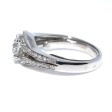 Bijoux anciens - Bague vintage diamants 