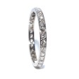 Bijoux récents - Alliance américaine diamants - Env. 1,00 carat