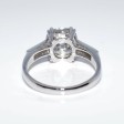 Bijoux anciens - Bague solitaire diamant 2,37 carat