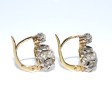 Bijoux anciens - Boucles d'oreilles dormeuses diamants - environ 2,20 carats total