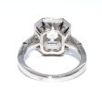 Bijoux récents - Bague diamant taille émeraude 