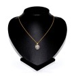 Bijoux anciens - Pendentif marguerite diamants 
