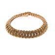 Bijoux anciens - Bracelet vintage maille américaine