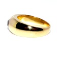 Bijoux anciens - Bague jonc diamant 