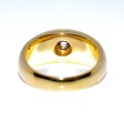 Bijoux anciens - Bague jonc diamant 
