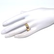 Bijoux anciens - Bague jonc diamant 