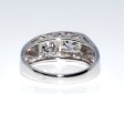 Bijoux anciens - Bague toi et moi Art Déco diamants