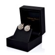 Bijoux anciens - Boucles d'oreilles dormeuses marguerites diamants