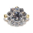 Bagues de fiançailles - Bague Pompadour diamants 