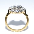 Bagues de fiançailles - Bague Pompadour diamants 
